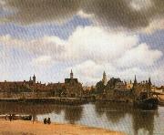 Jan Vermeer Rotterdam Canal oil painting picture wholesale